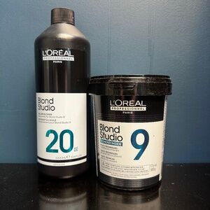 BRAND NEW NEVER OPENED Blond Studio 9 Bonder Inside Powder & 20Vol Developer